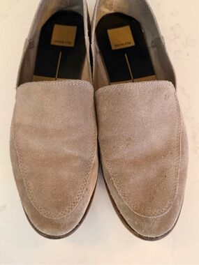 Dolce Vita Beige Taupe Suede Loafers Flats Size 11